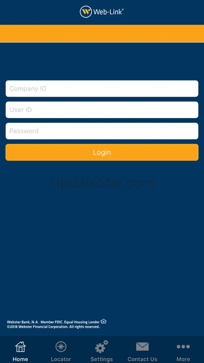 Webster Web-Link® for Business 4.12.047.497