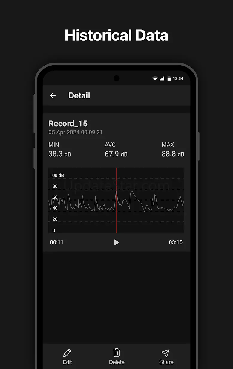 Sound meter : SPL & dB meter 10.5