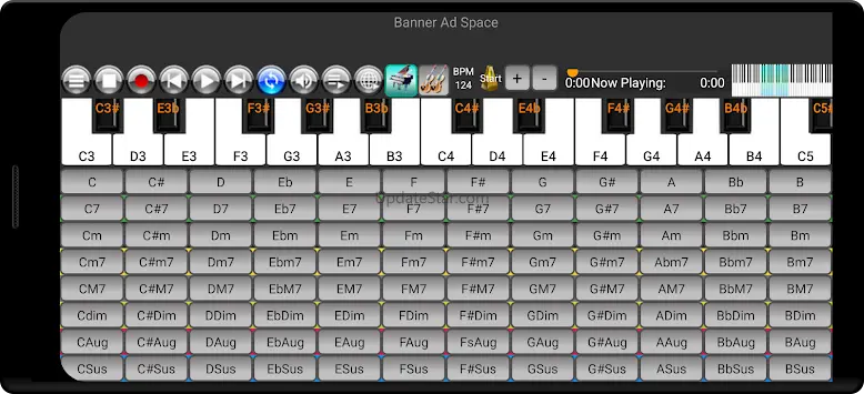 Strings and Piano Keyboard 12.9