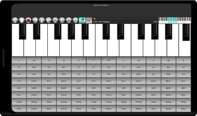 Strings and Piano Keyboard 12.9