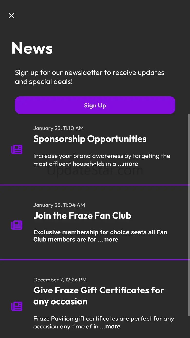 Fraze Pavilion 3.0.0