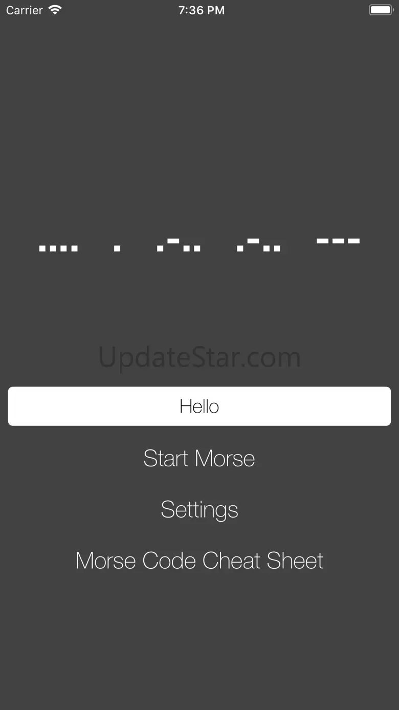 Morse Code Torch 1.1
