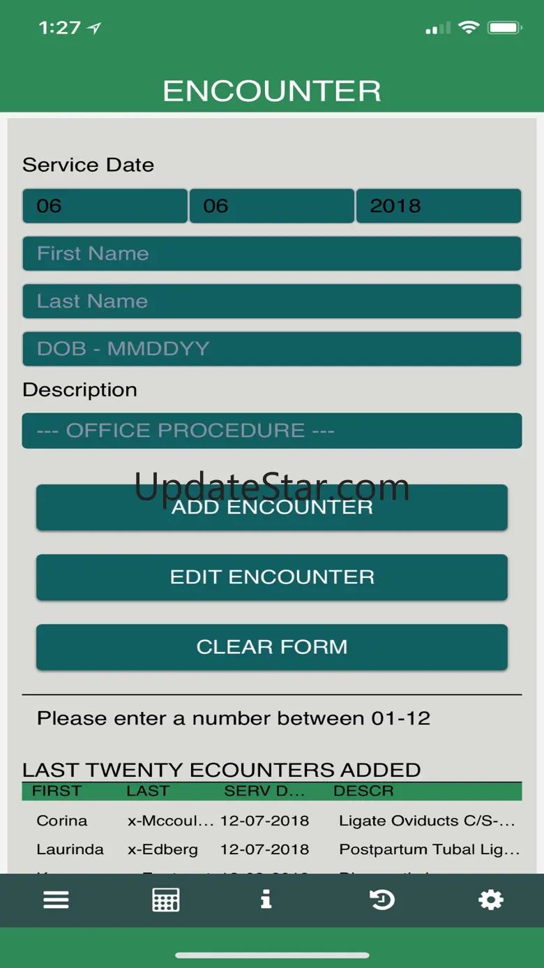 My RVU IM Tracker 2.0.1