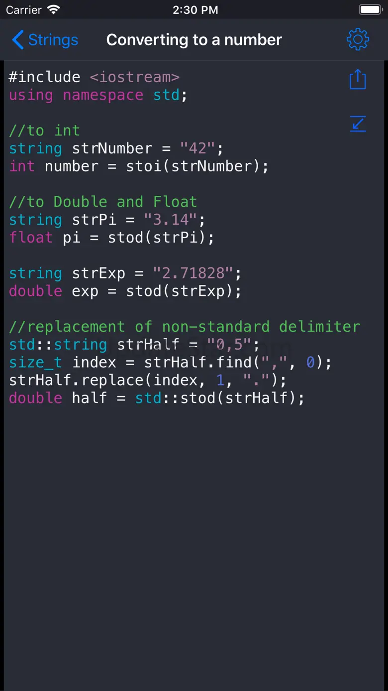 C++ Recipes 2.9