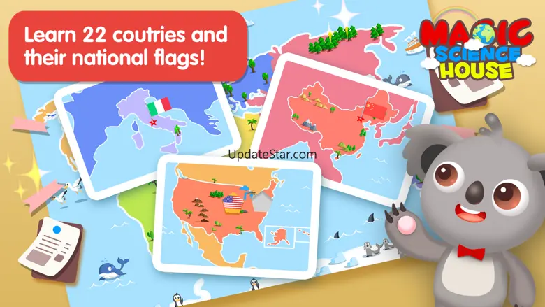 Preschool Geography Countries 1.10