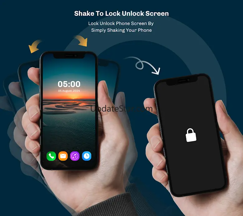 Shake To Lock Unlock Screen 1.17