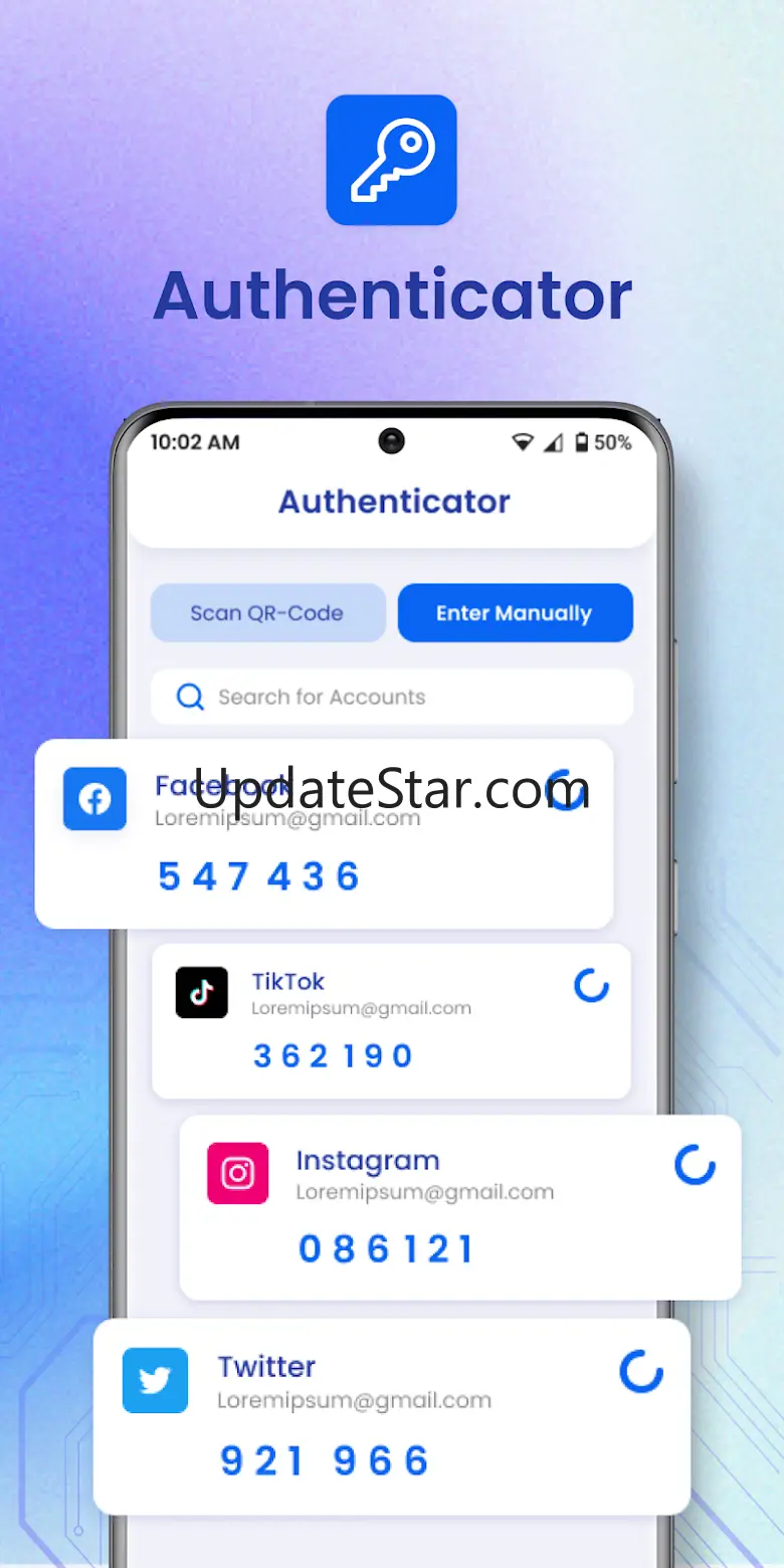 GAuthenticator: Auth App 2.1