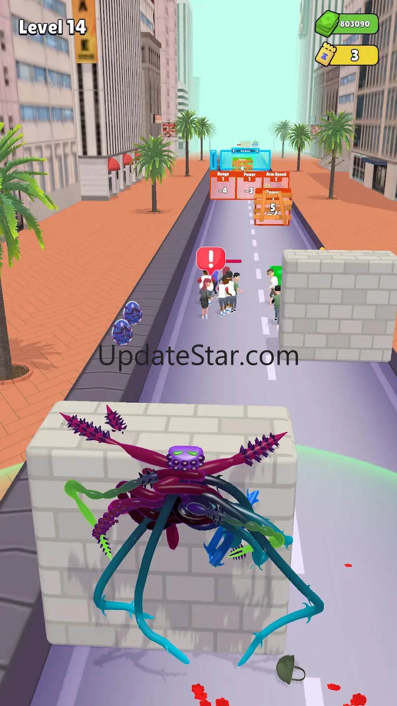 Alien Run - Tentacle Attack 2.8