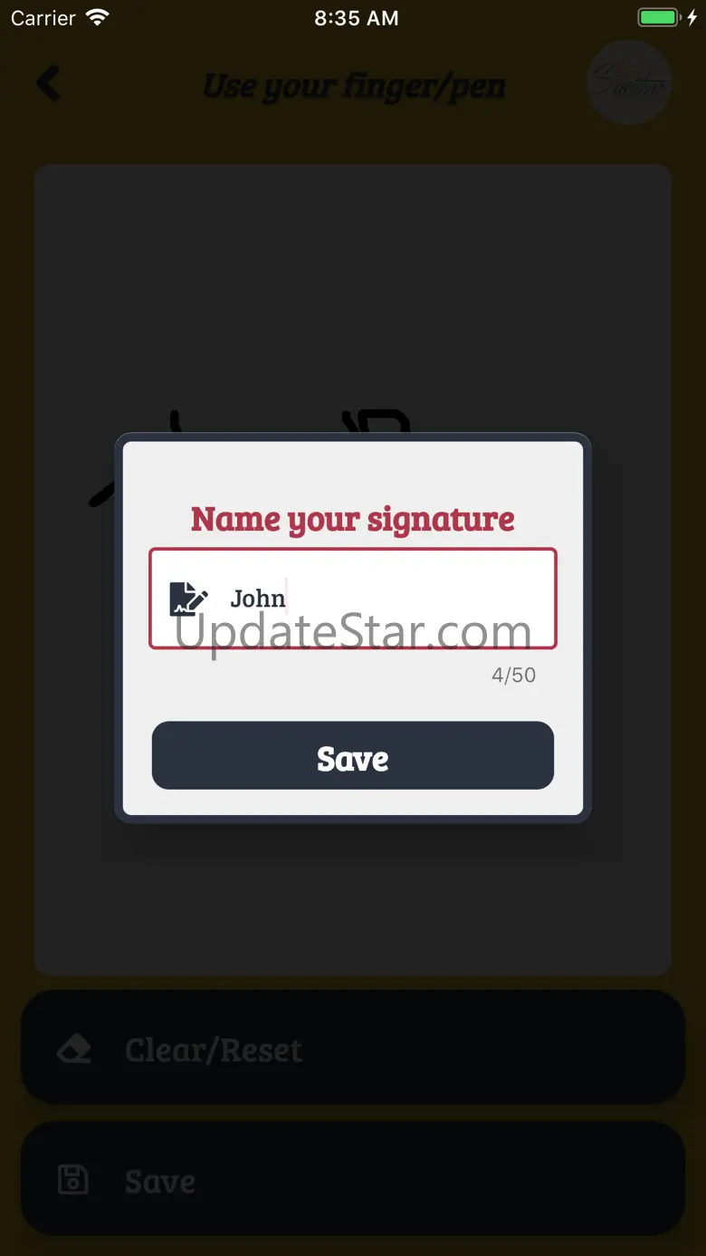 My Live Signature 2.0