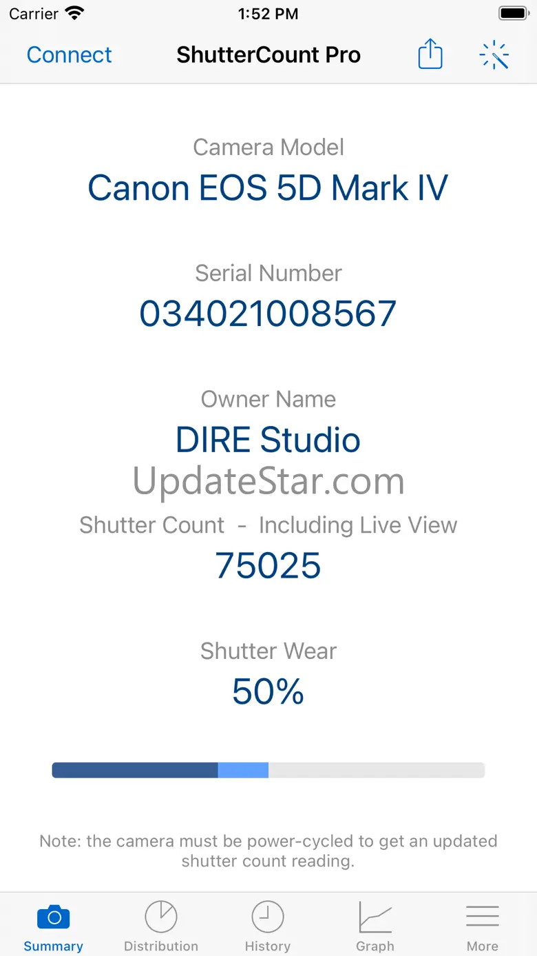 ShutterCount Pro Mobile 6.6