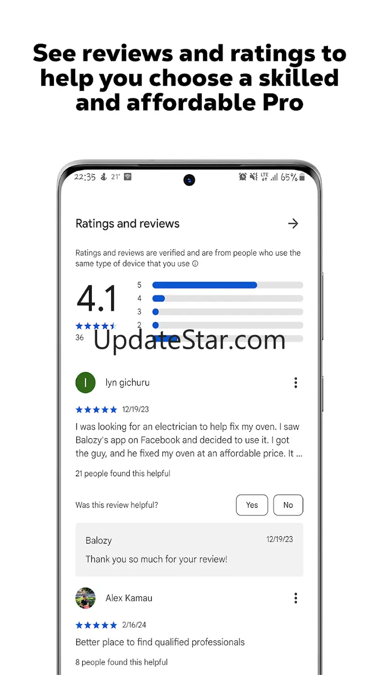 Balozy: Hire service Pros 1.6.36