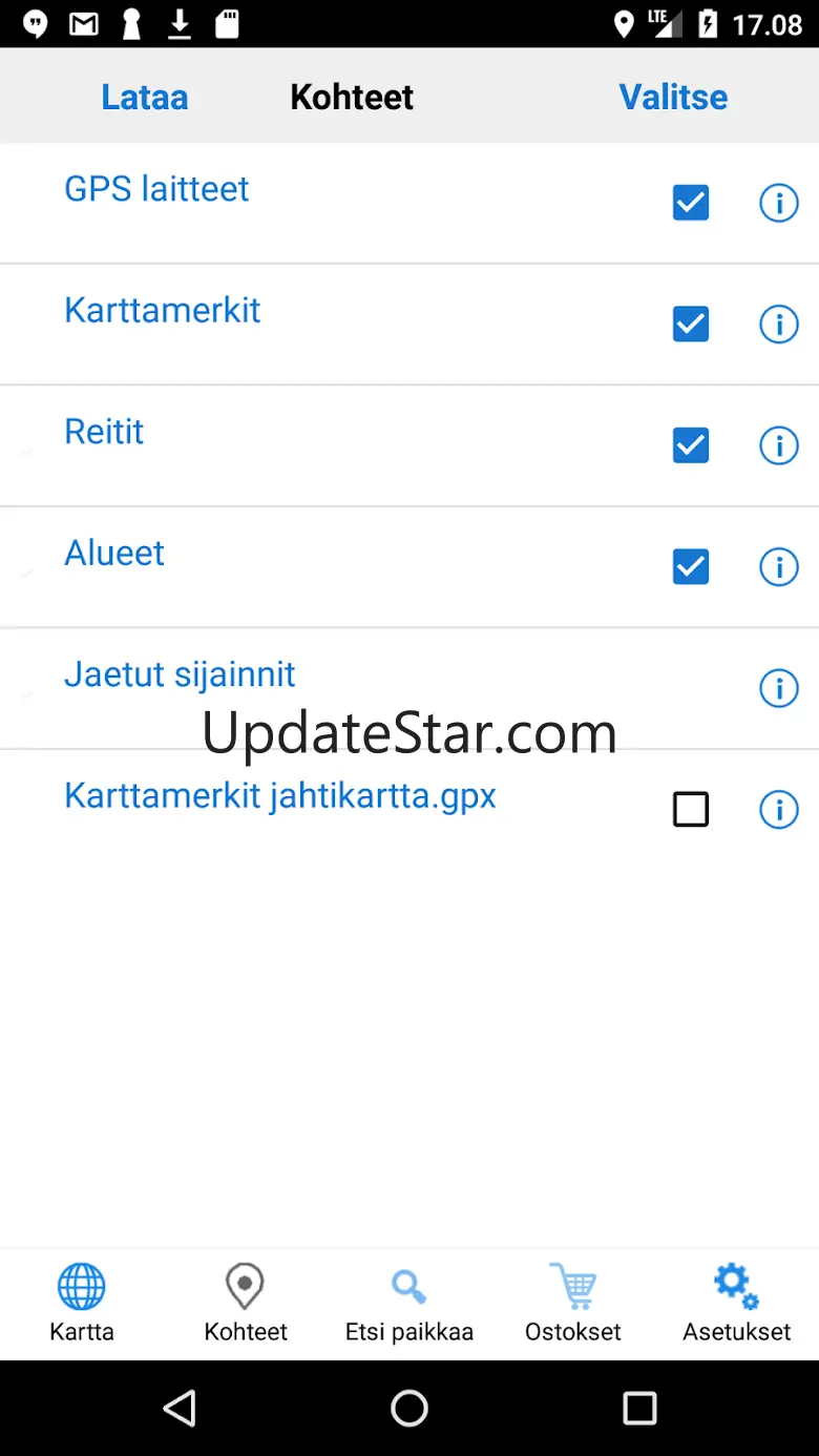 Jahtikartta outdoor GPS map 1.31.0