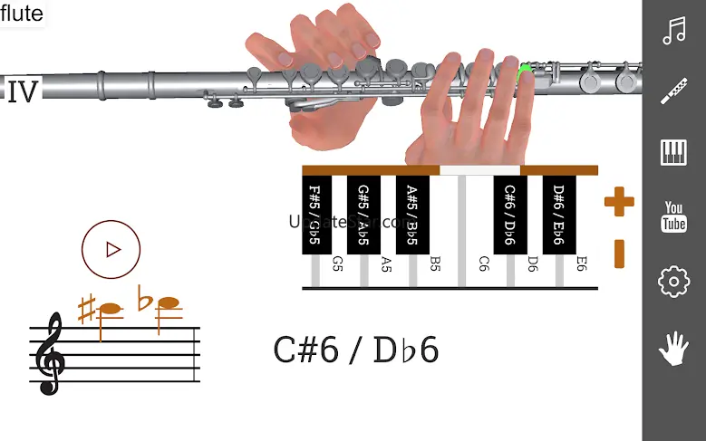3D Flute Fingering Chart 1.0.12