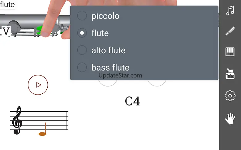 3D Flute Fingering Chart 1.0.12
