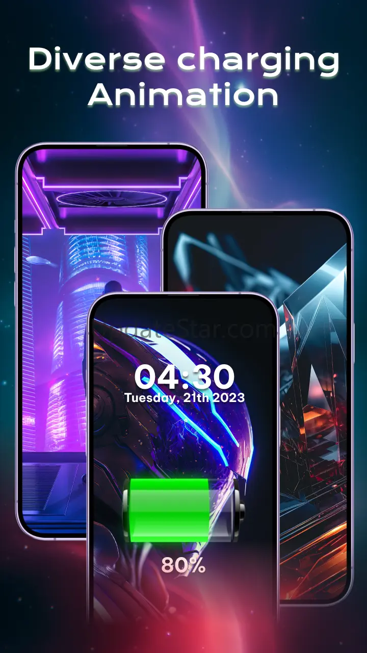 4K Battery Charger Animation 1.0.2