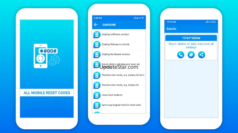 All Phone Reset Codes 1.9