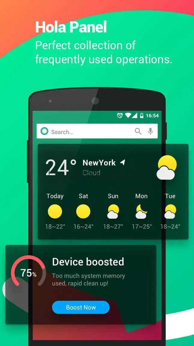 Hola Launcher - Theme, Wallpap 1.0