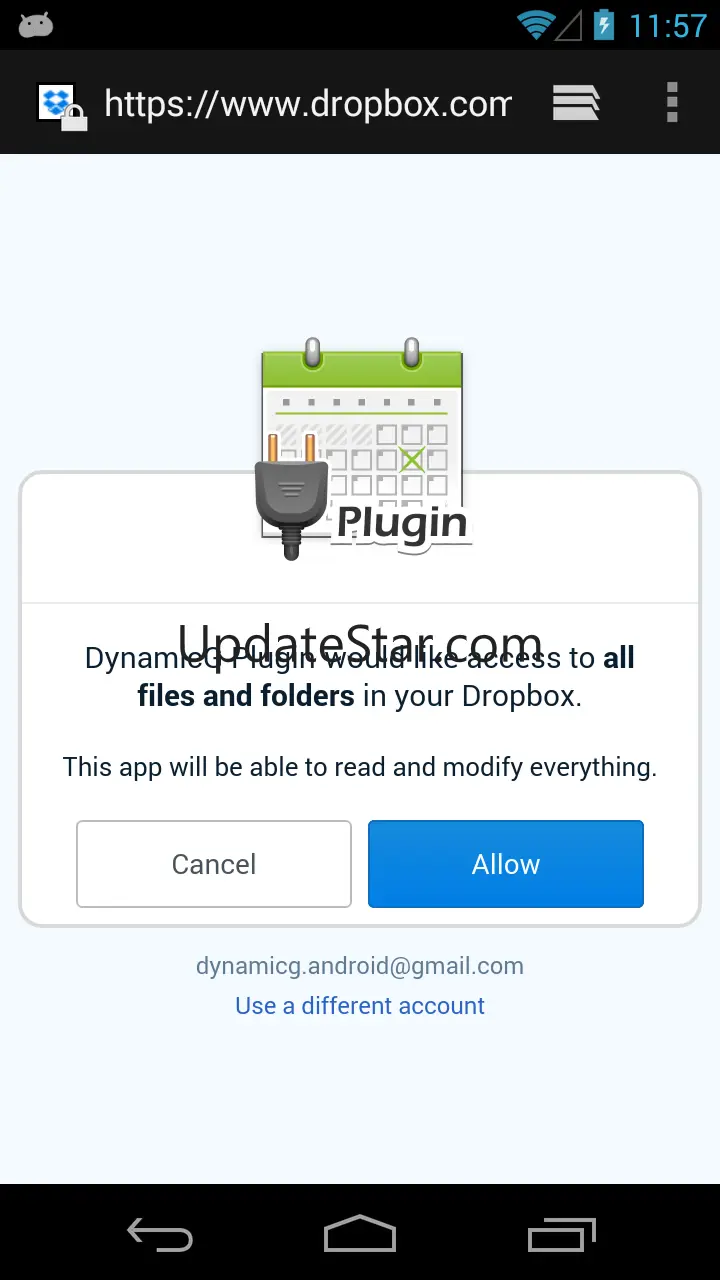 DynamicG Dropbox Plugin 7.85