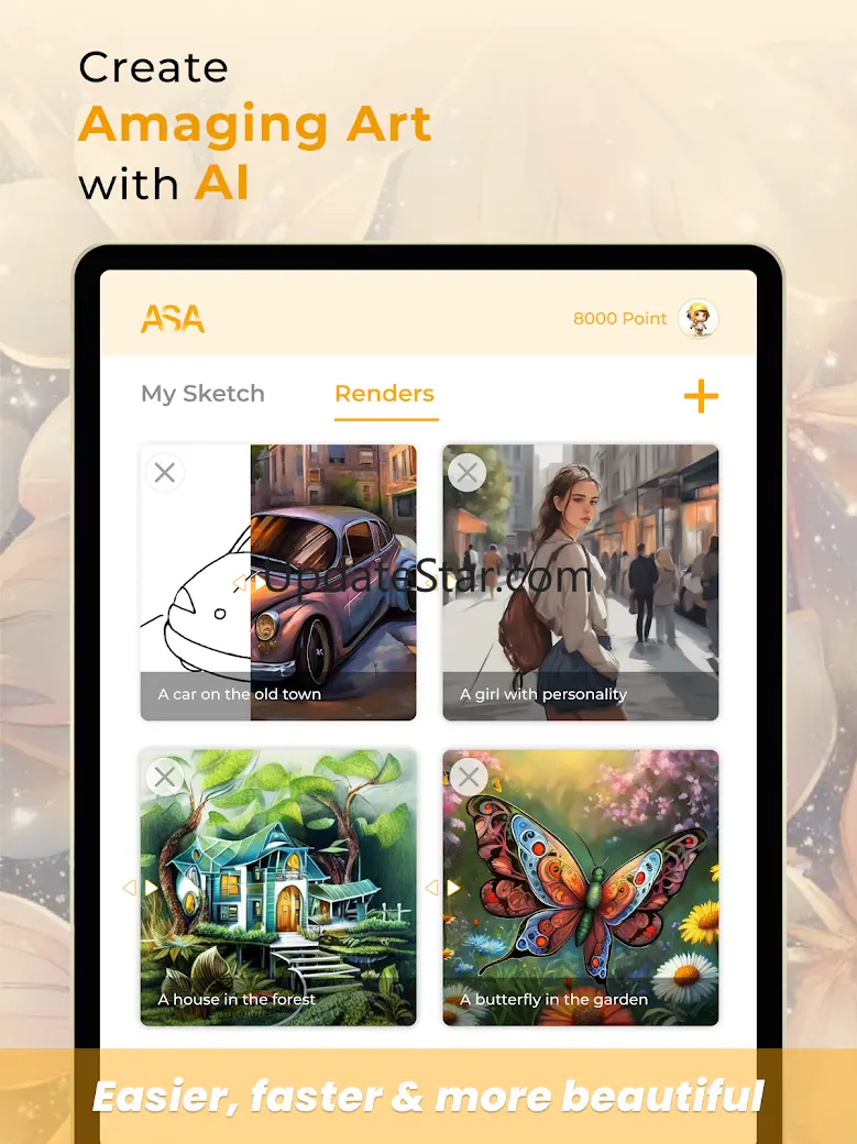ASA - AI Sketch to Art 7.3