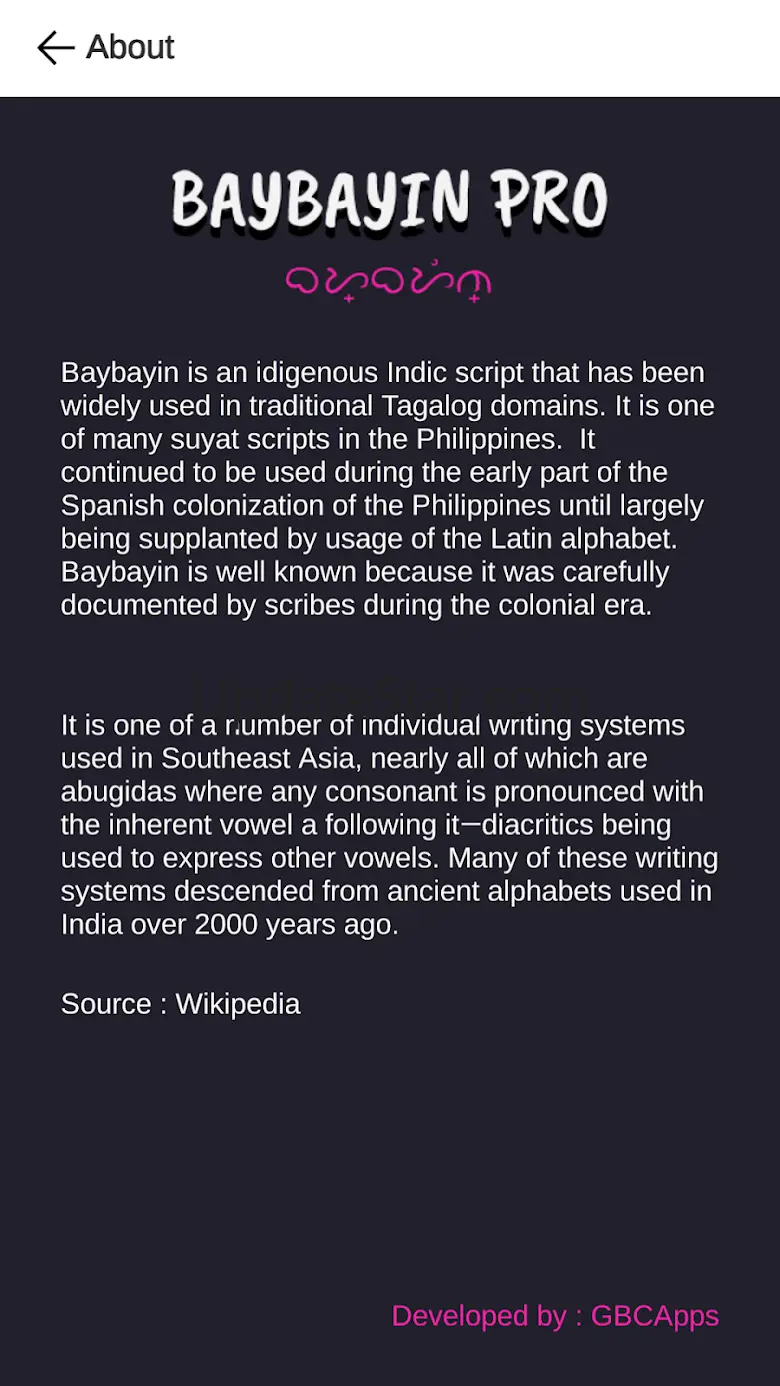 Baybayin Pro - Learn Baybayin 1.3
