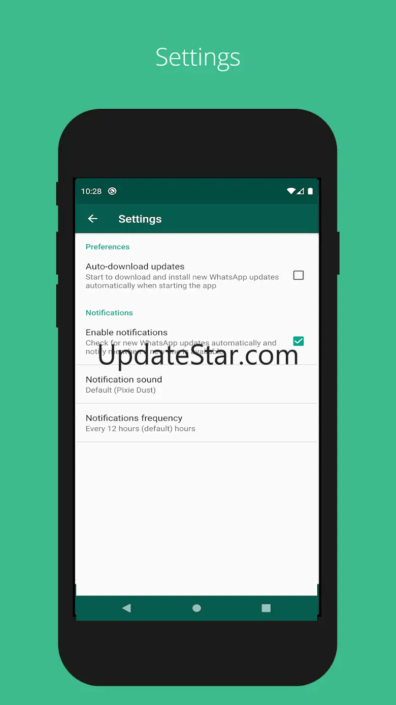 Auto Updater For WhatsUpp 1.0.0