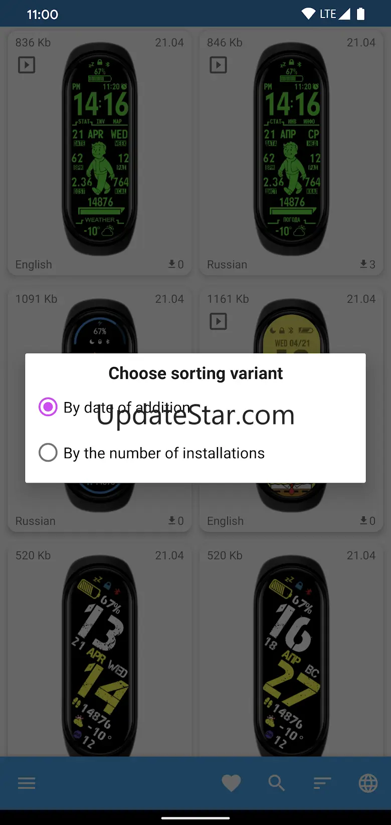 Mi Band 7 Watchfaces 11_SDK34