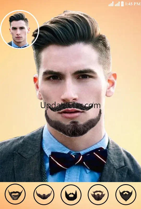 Macho Men Beard Hair Mustache  2.5