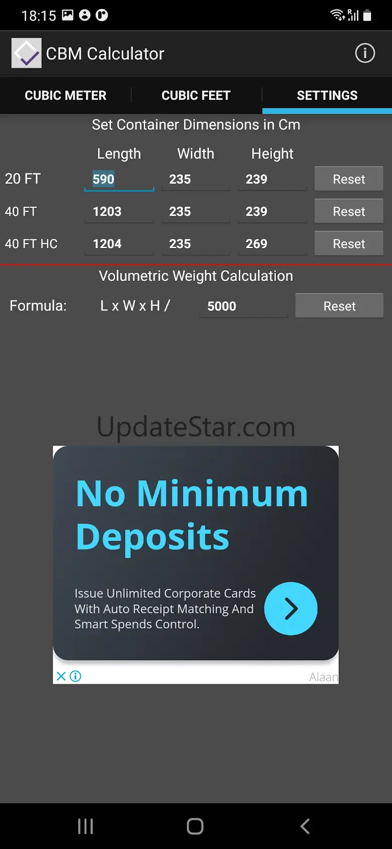 CBM Calculator
