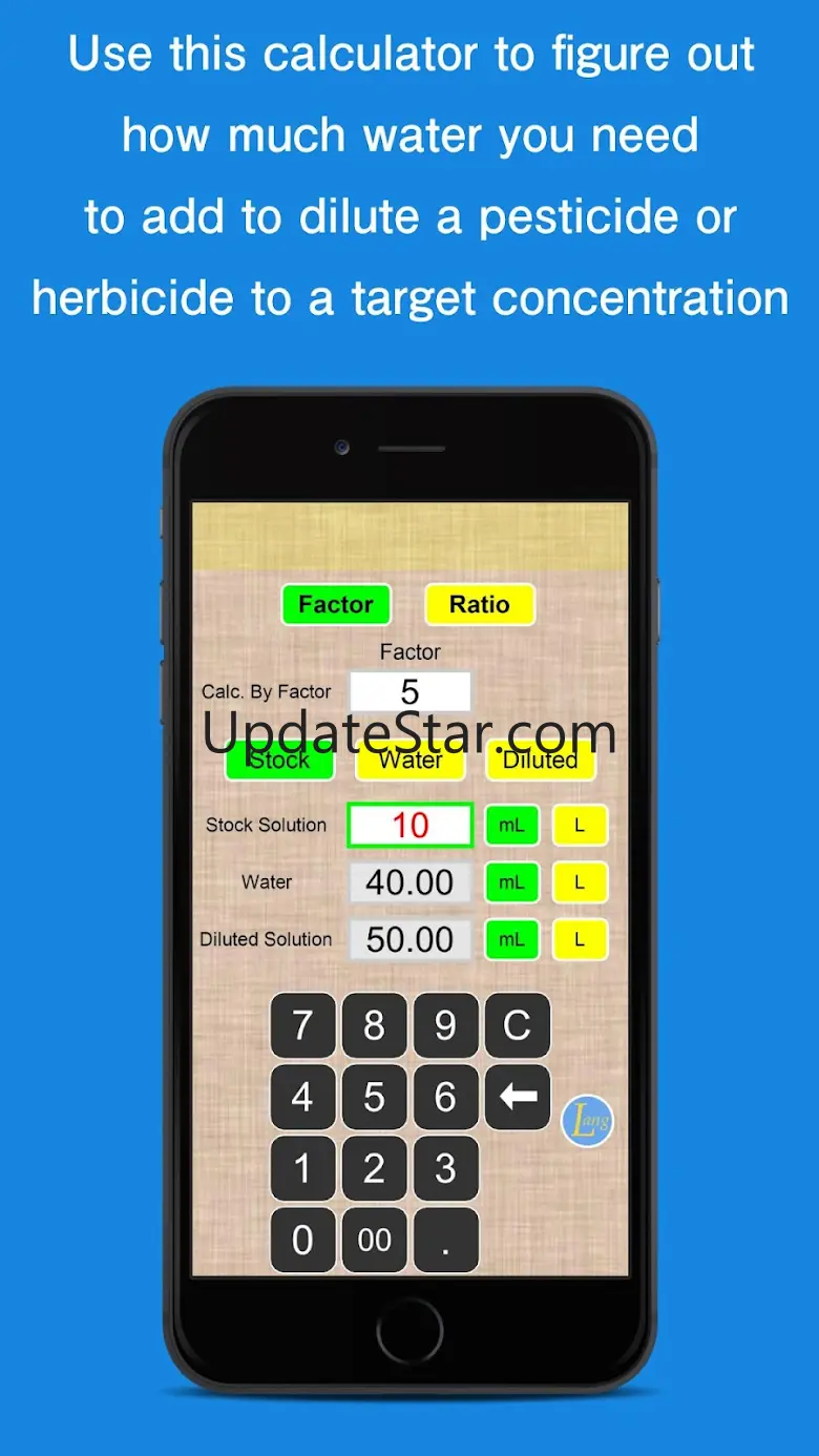 Simple Dilution Calculator 1.1.8