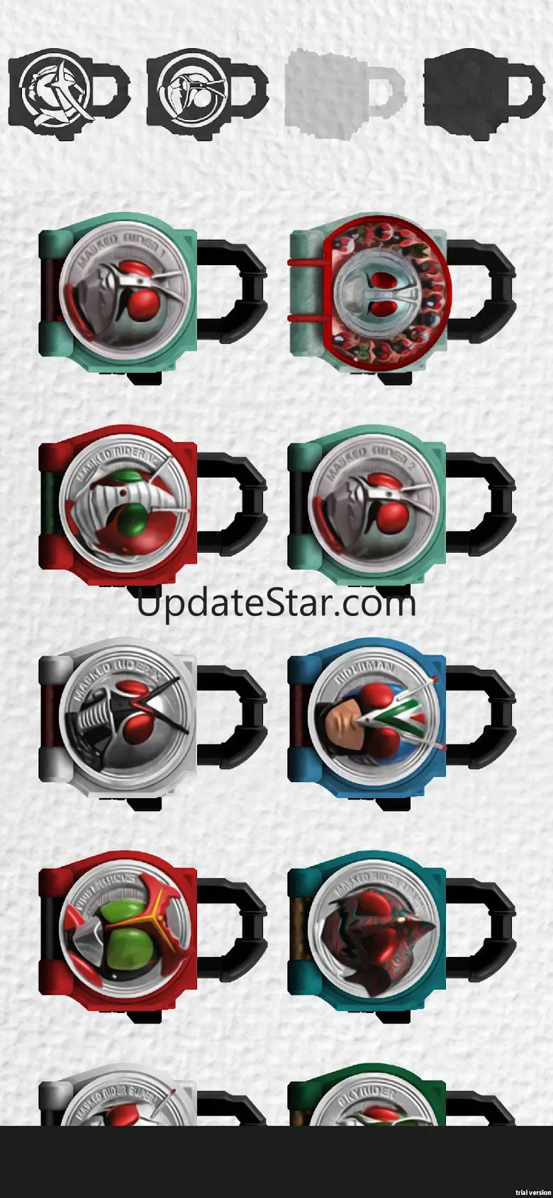 Gaim Belt All Rider Series 1.0