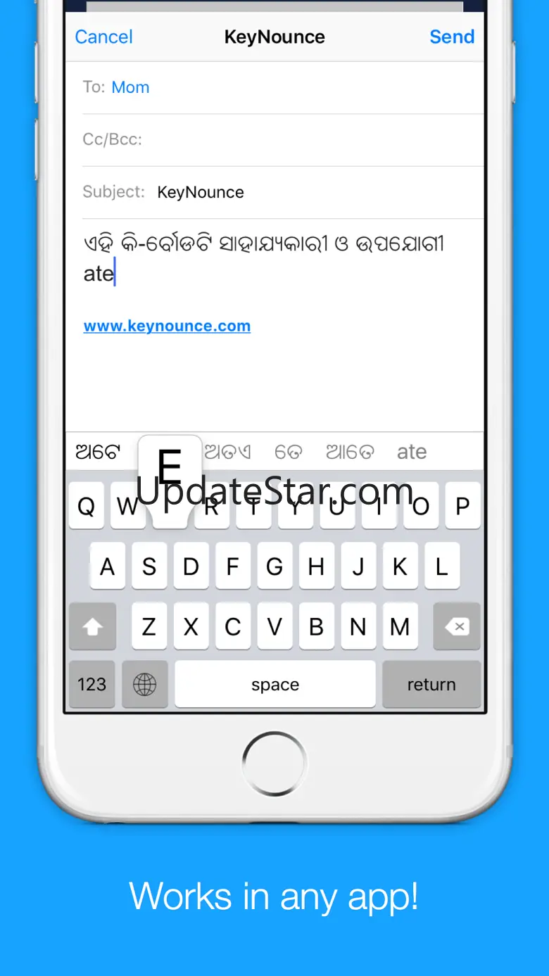 Oriya Transliteration Keyboard by KeyNounce 1.1.8