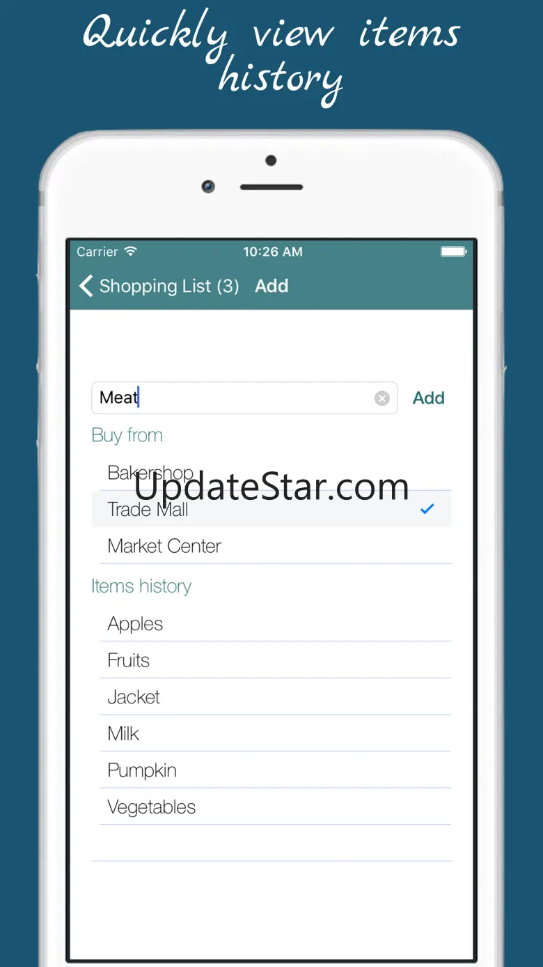 Shopping List - multiple grocery shop lists 1.0
