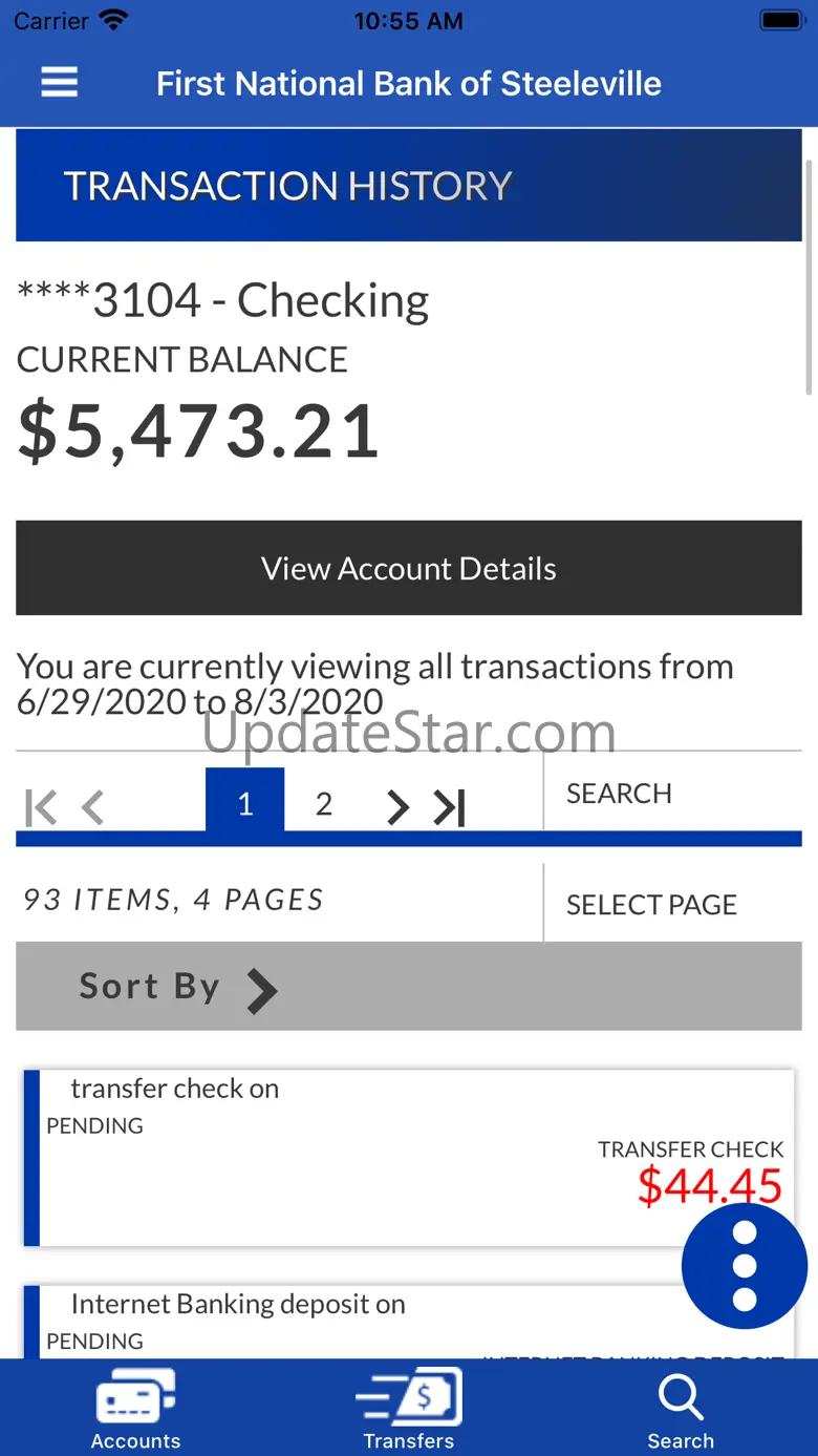 FNB of Steeleville Mobile App 2.2.3