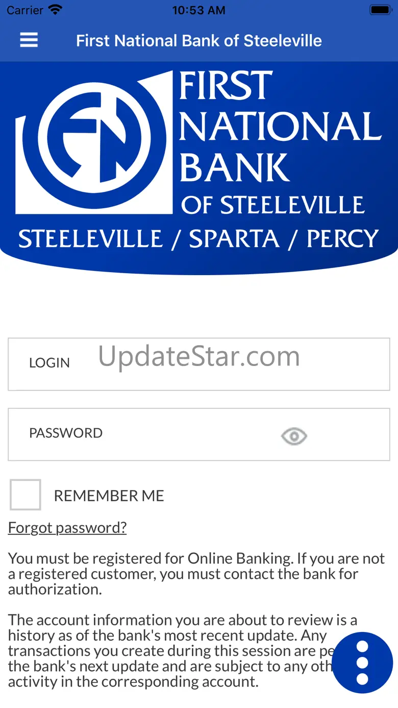 FNB of Steeleville Mobile App 2.2.3