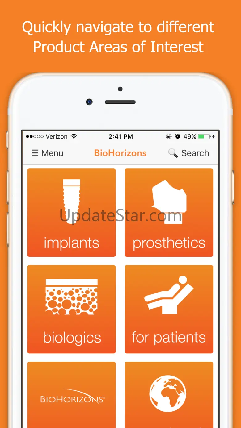 BioHorizons Mobile App 3.1