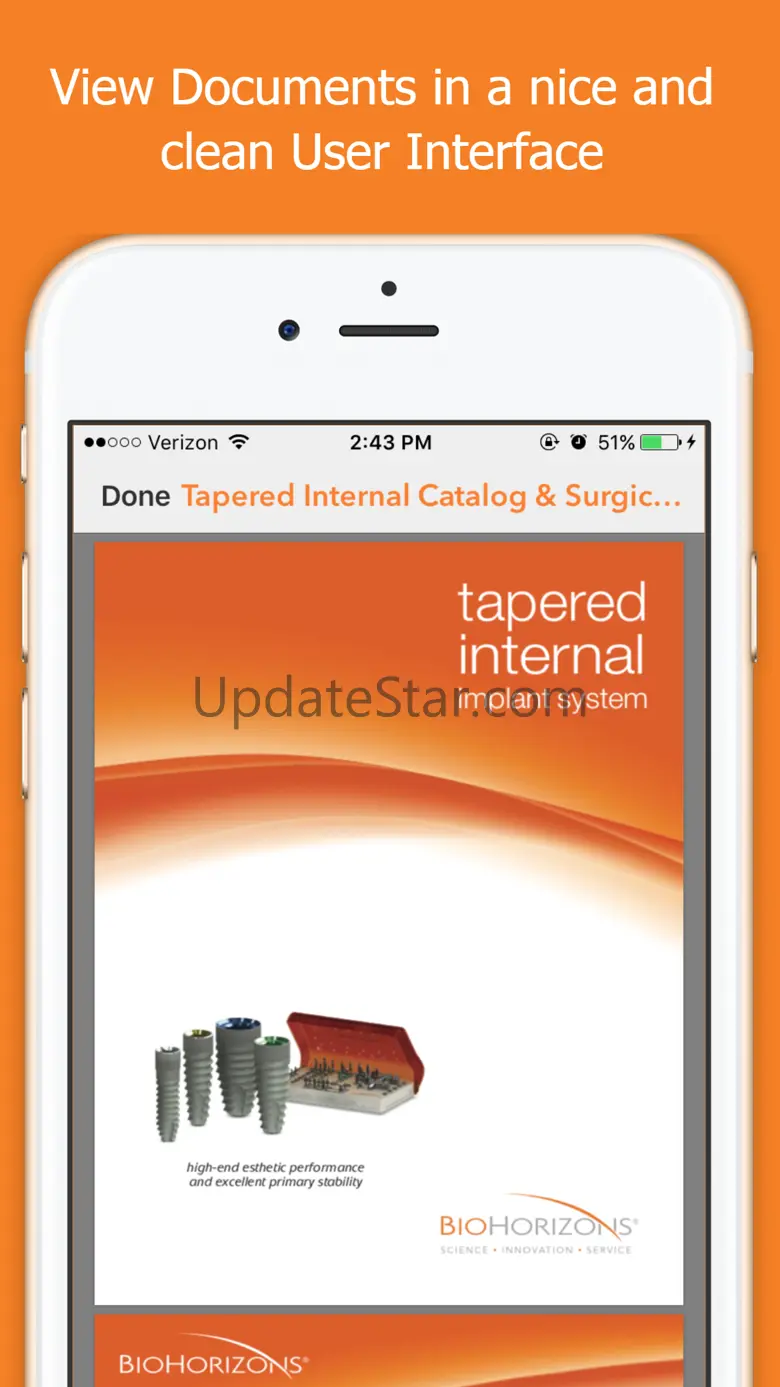 BioHorizons Mobile App 3.1