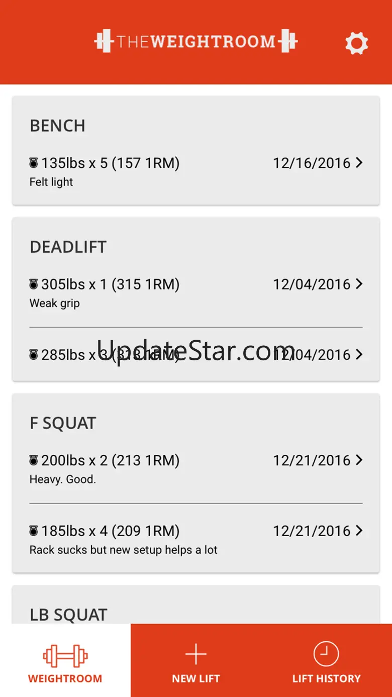 The Weightroom 1.1.1