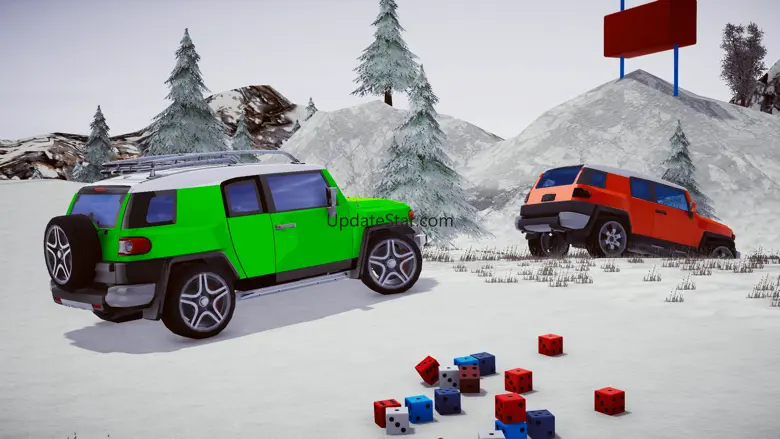 FJ Cruiser Snow Driving Fun 1.1