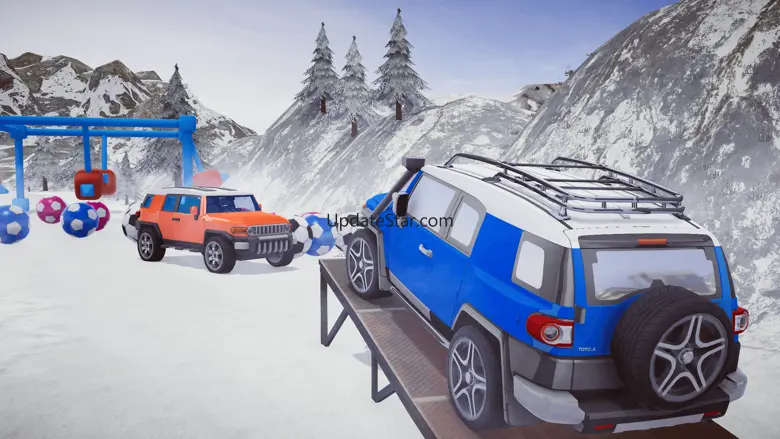 FJ Cruiser Snow Driving Fun 1.1