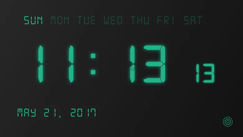 LED Clock-Pure Color Clock 5.0.0