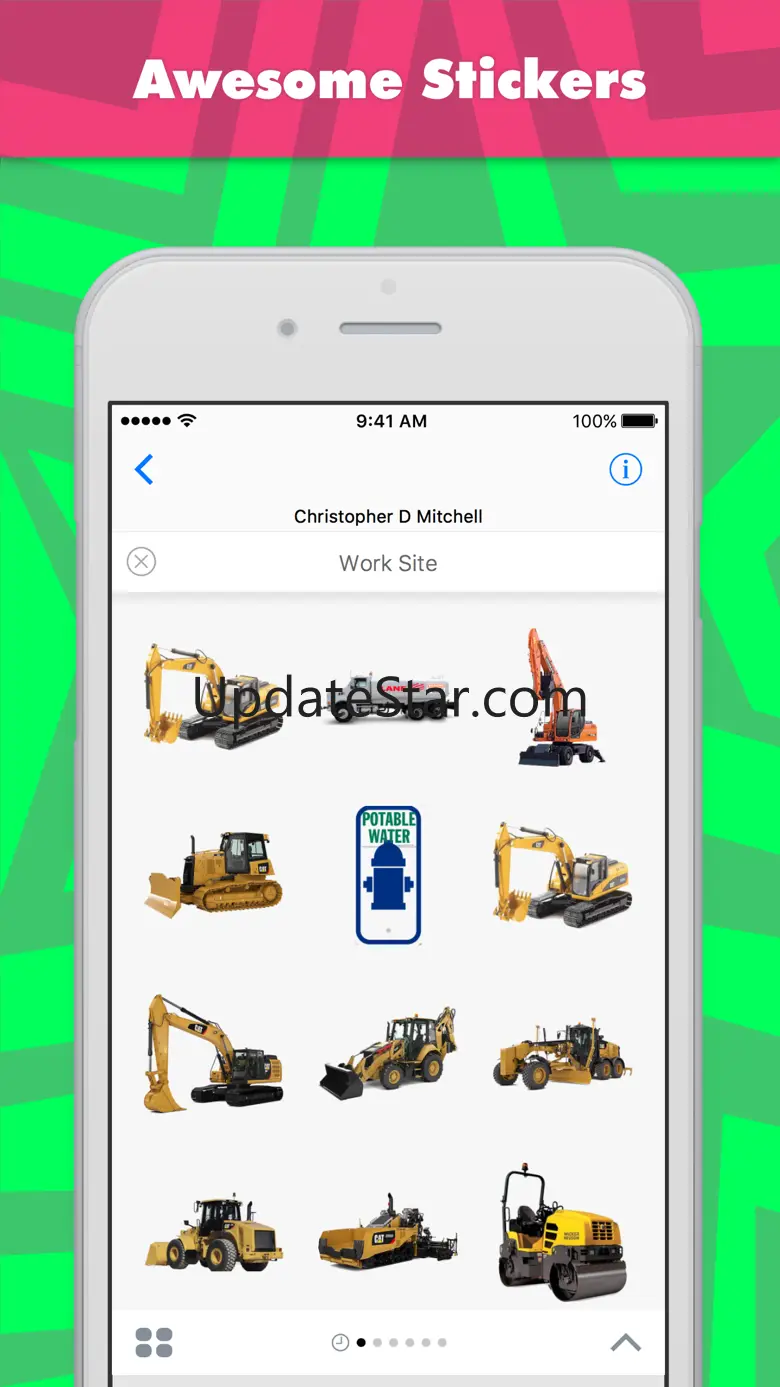 Work Site stickers 1.0