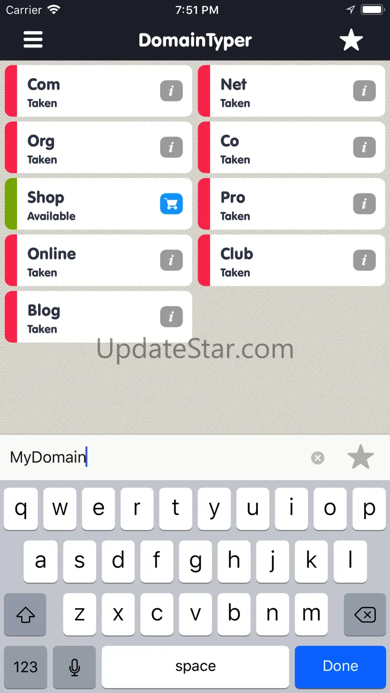 DomainTyper - Domain Search 1.4