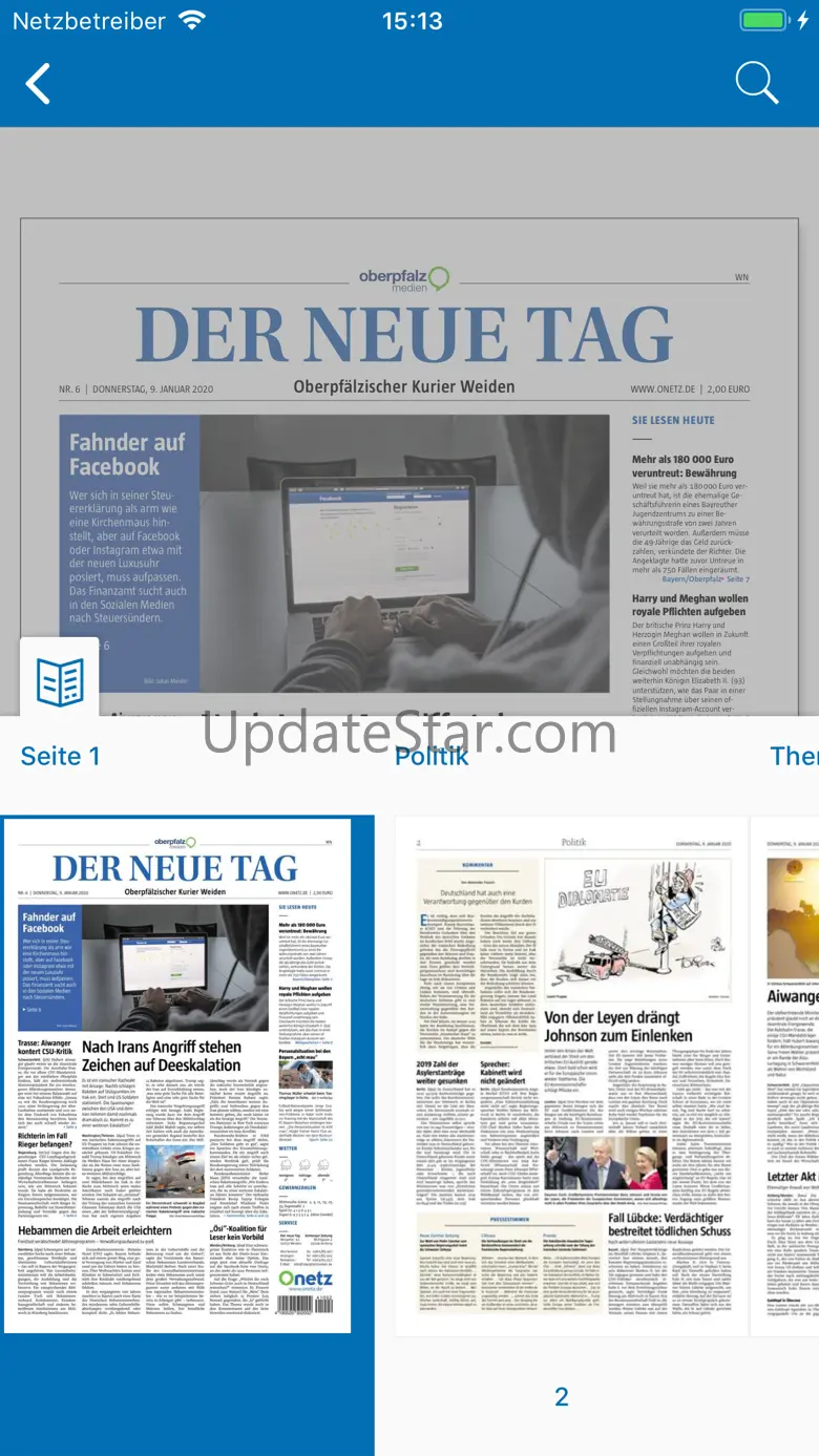 Oberpfalz Medien E-Paper 7.2.9.0