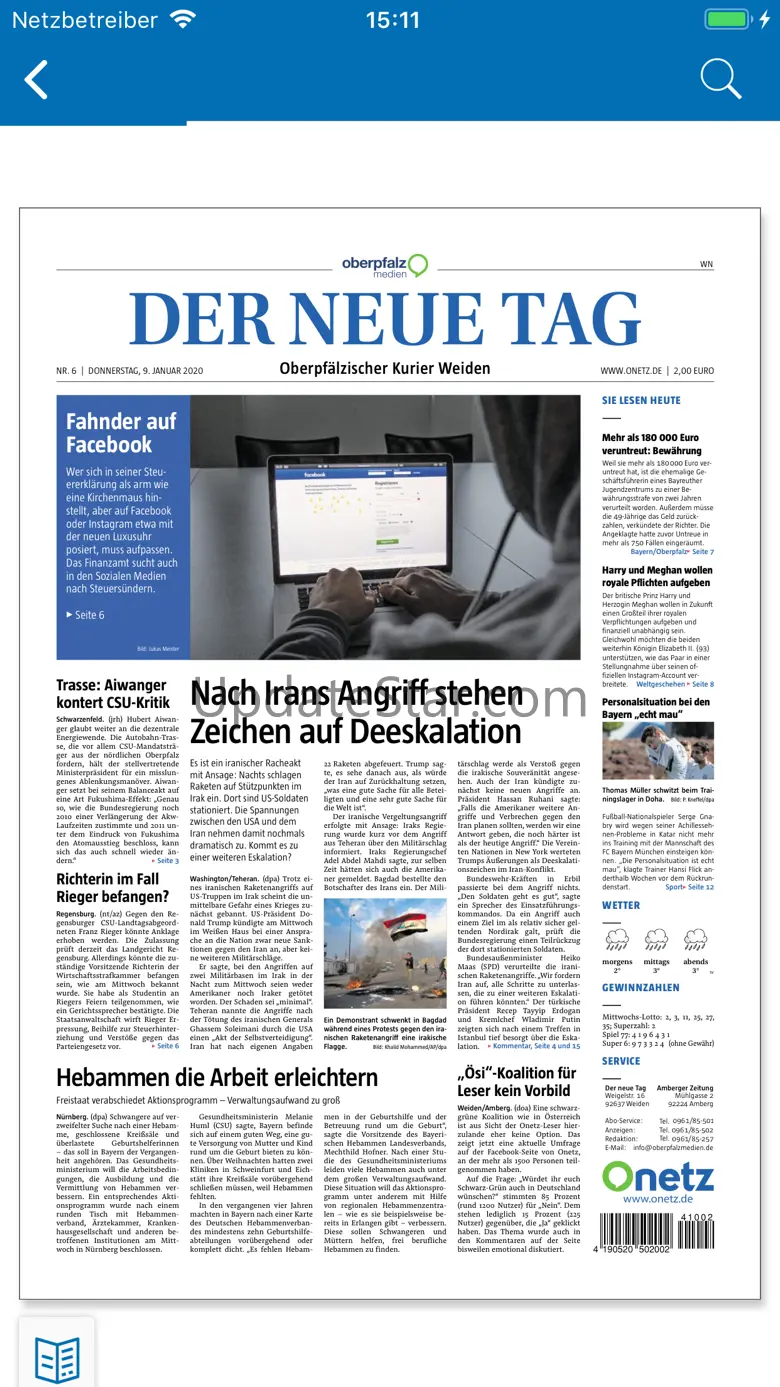 Oberpfalz Medien E-Paper 7.2.9.0