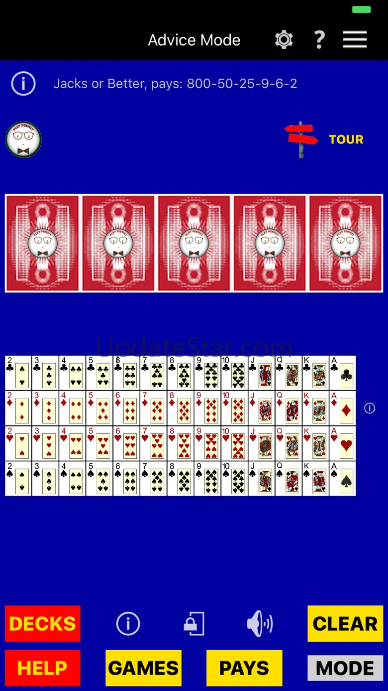 Play Perfect Video Poker Lite 1.156