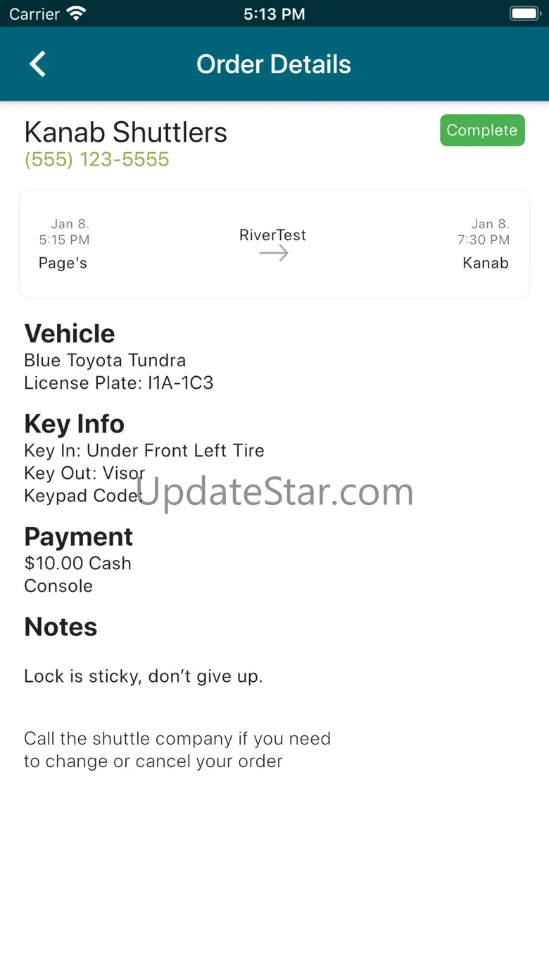 Float River Shuttle Services 2.2.2