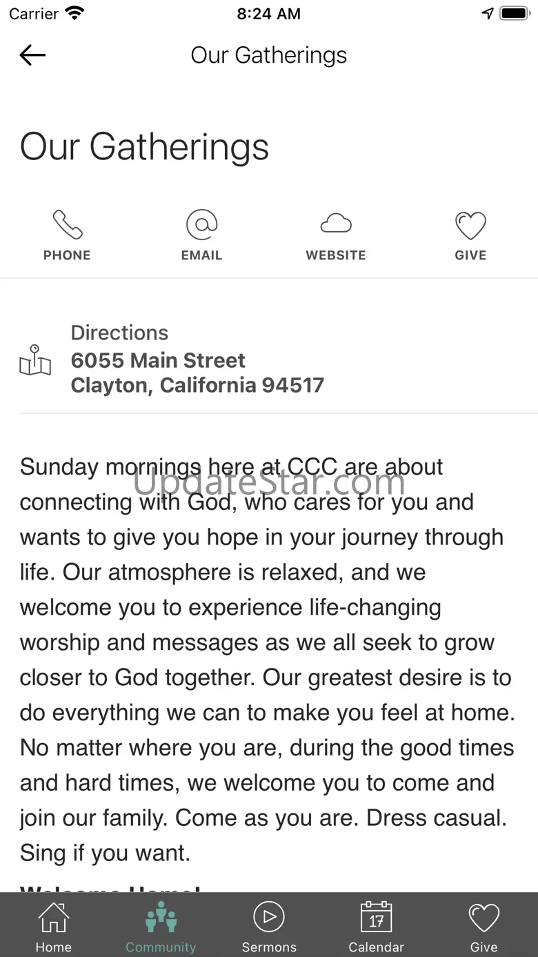 Clayton Community Church - CA 15.2.5