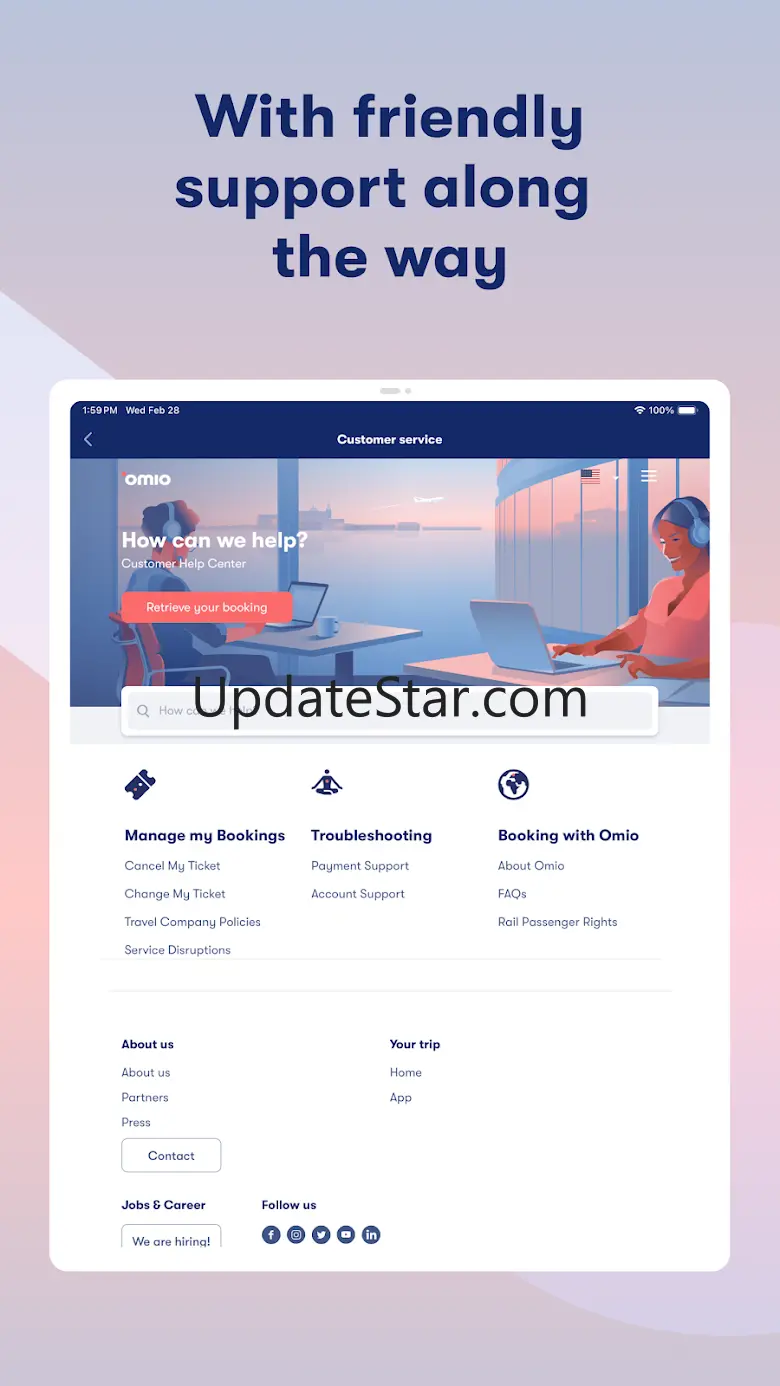 Omio: Train and bus travel app 9.49.0