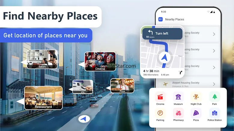 GPS Satellite View: Live Maps 3.8.0