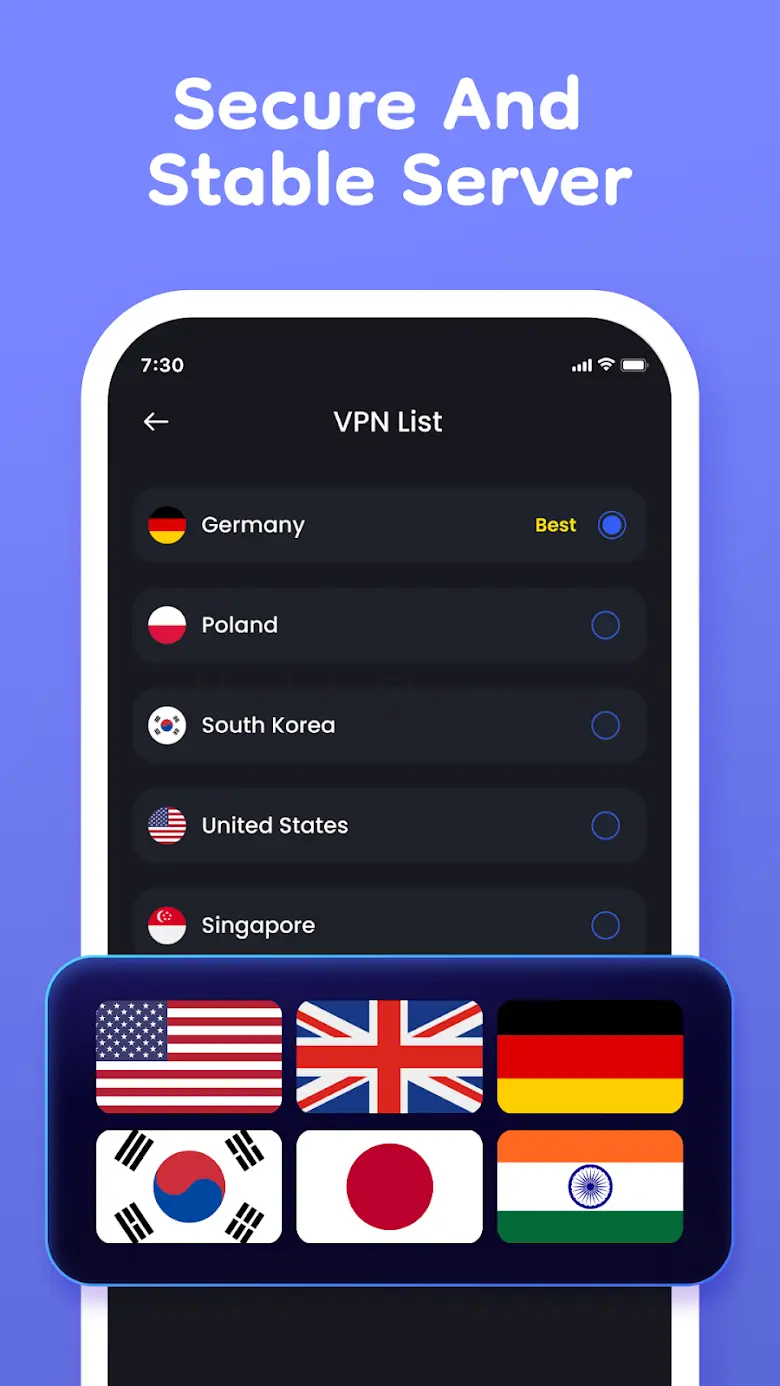 Super VPN: Safe & Secure VPN 1.7.0